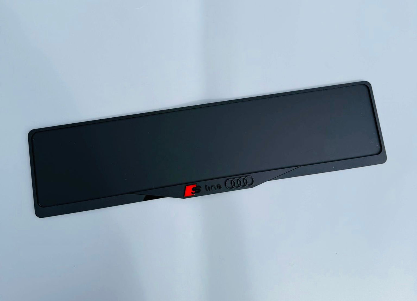 Audi S-Line Luxury Number Plate Holders
