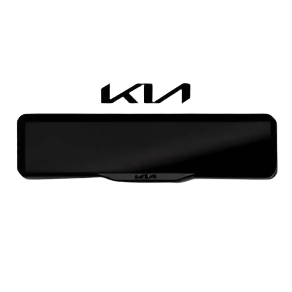 Number Plate Holders- KIA Black ) UK Legal