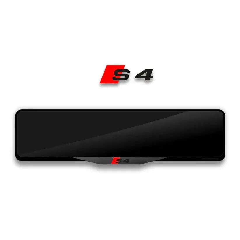 Number Plate Holders- S4 ( Red&Black ) UK Legal