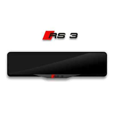 Number Plate Holders- RS3 ( Red&Black ) UK Legal