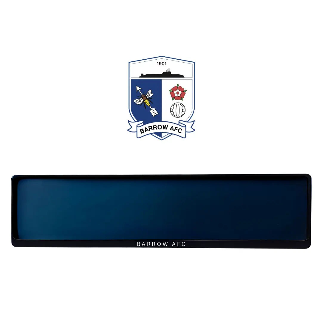 Premium Number Plate Holders | Barrow UK Legal