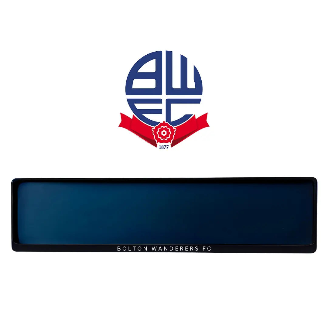 Premium Number Plate Holders | Bolton Wanderers UK Legal