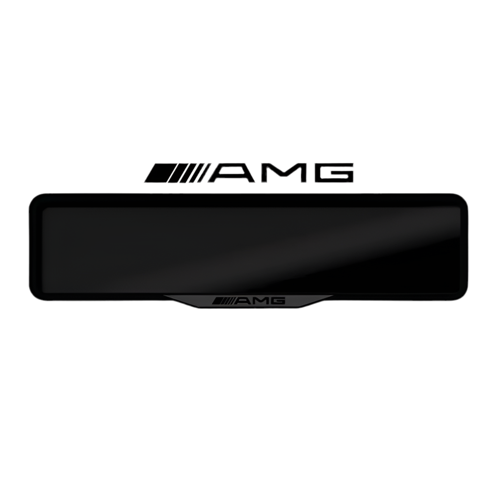 Number Plate Holders- AMG (Black)