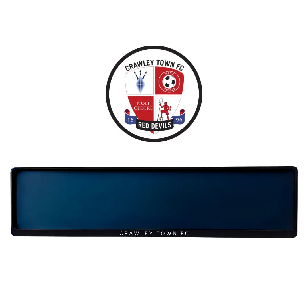 Premium Number Plate Holders | Crawley Town UK Legal