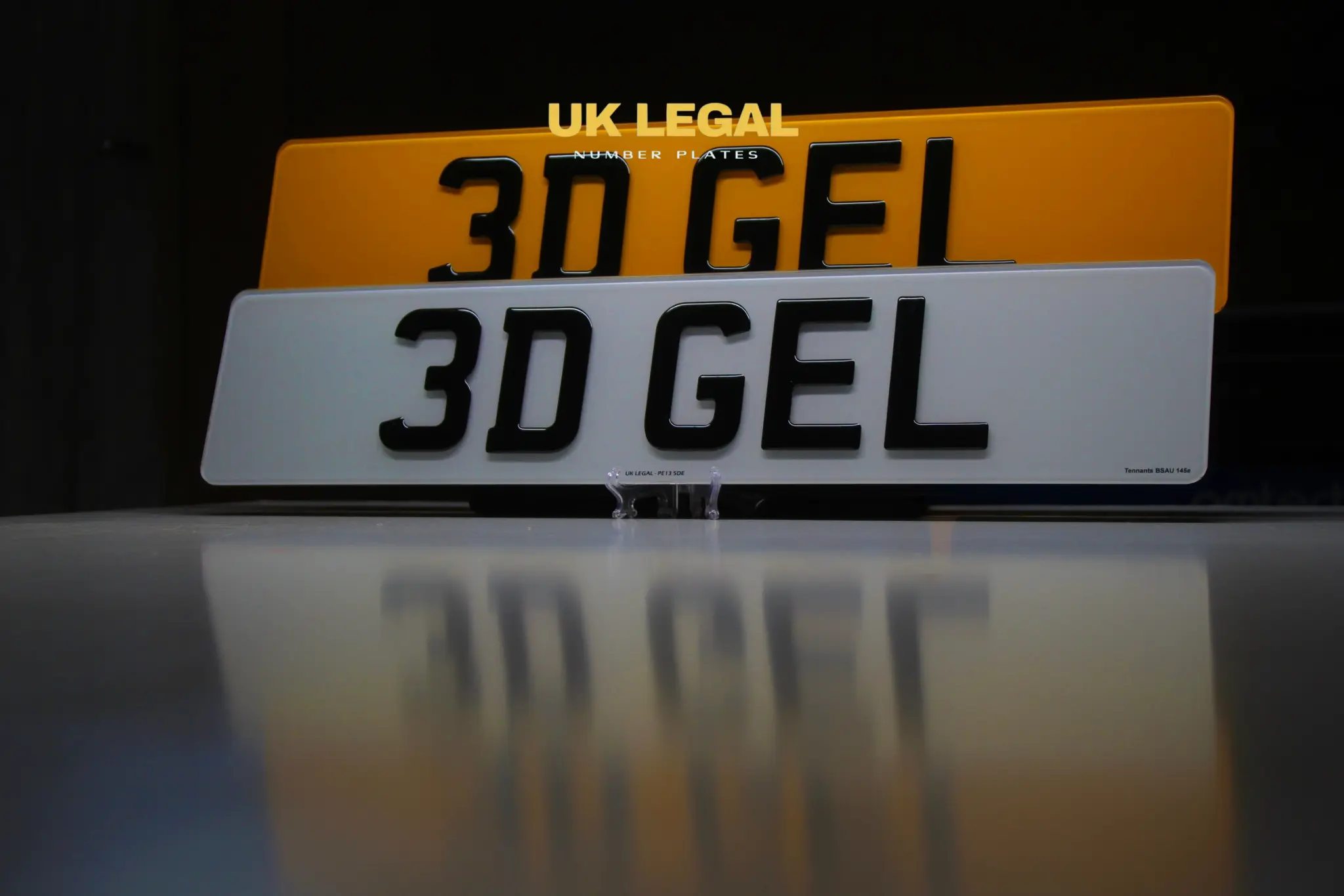 Custom Replacement Number Plates | 3D Gel | UK Legal UK Legal