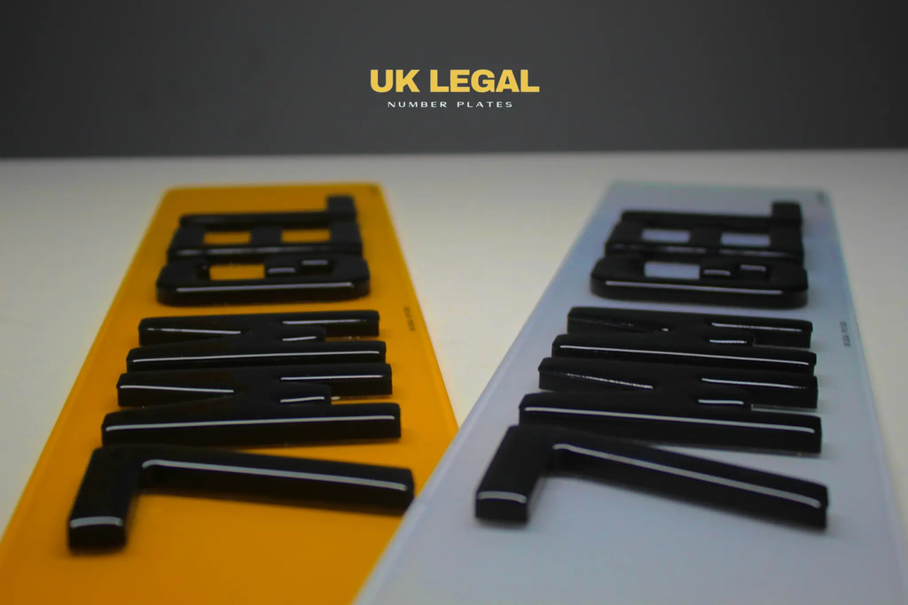 Custom Replacement Number Plates | 7mm Gel | UK Legal UK Legal