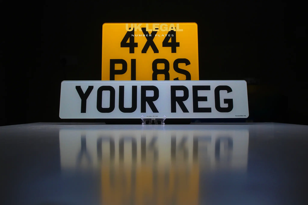 Custom Replacement Number Plates | 4x4 Style | UK Legal UK Legal