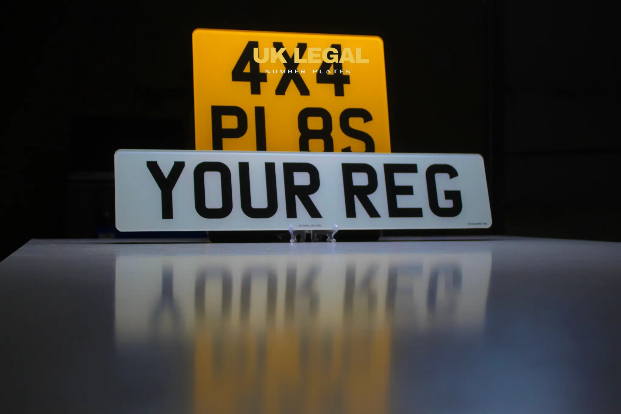 Custom Replacement Number Plates | 4x4 Style | UK Legal UK Legal