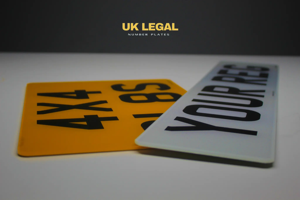 Custom Replacement Number Plates | 4x4 Style | UK Legal UK Legal