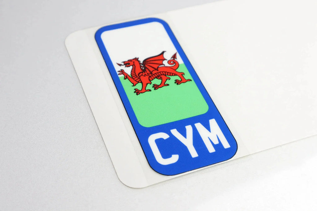 Wales Printed Badge