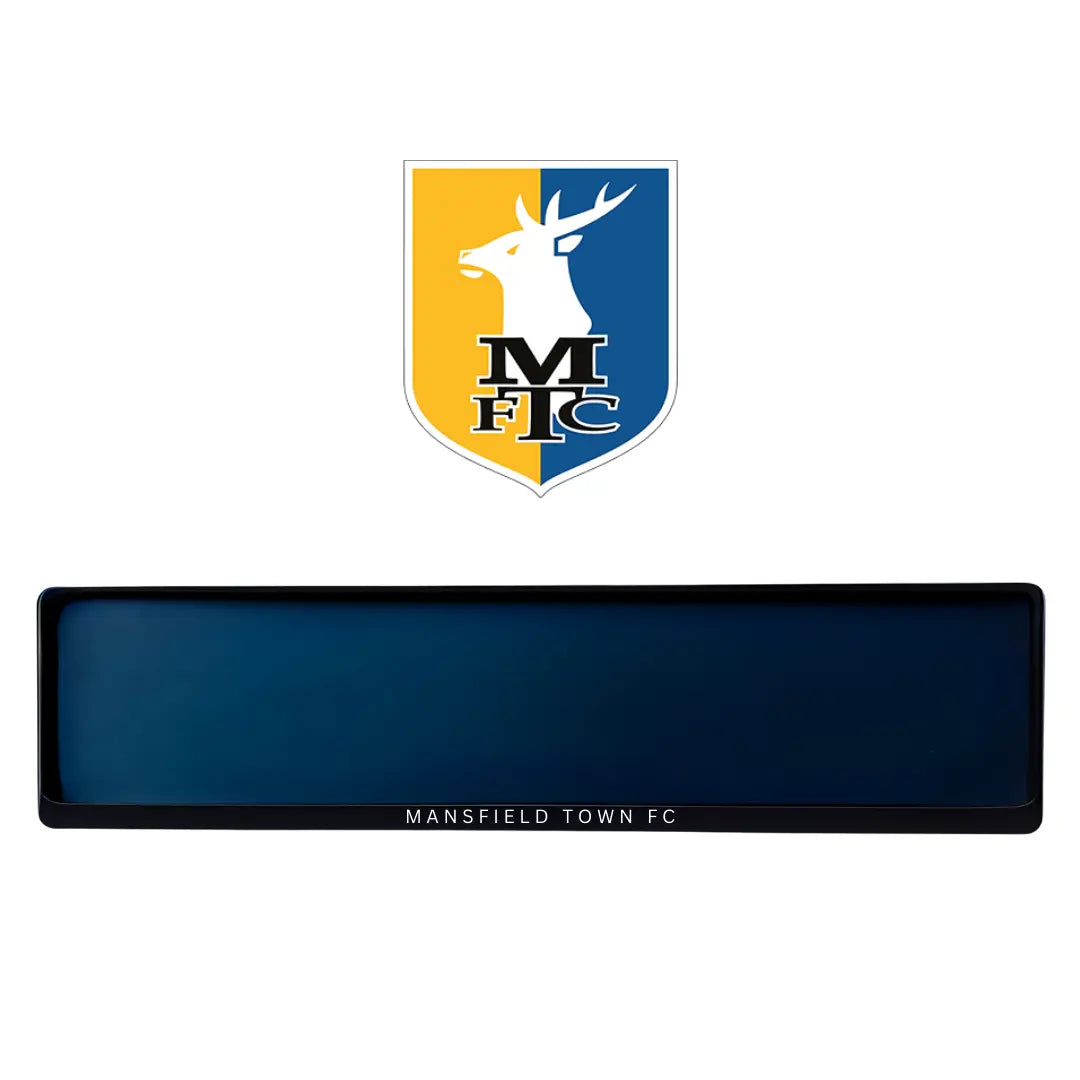 Premium Number Plate Holders | Mansfield Town UK Legal