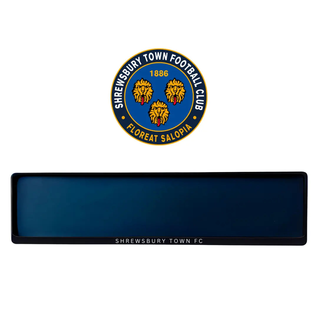 Premium Number Plate Holders | Shrewsbury Town UK Legal