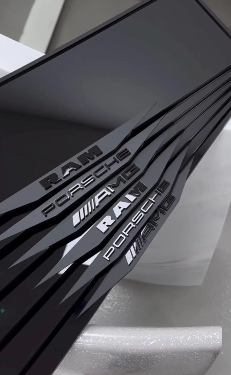 Customise your own Premium Luxury Number Plate Holders (Sold as a pair)